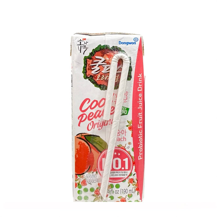 Dw Coolpis  Soft Drink Peach 6.4Oz