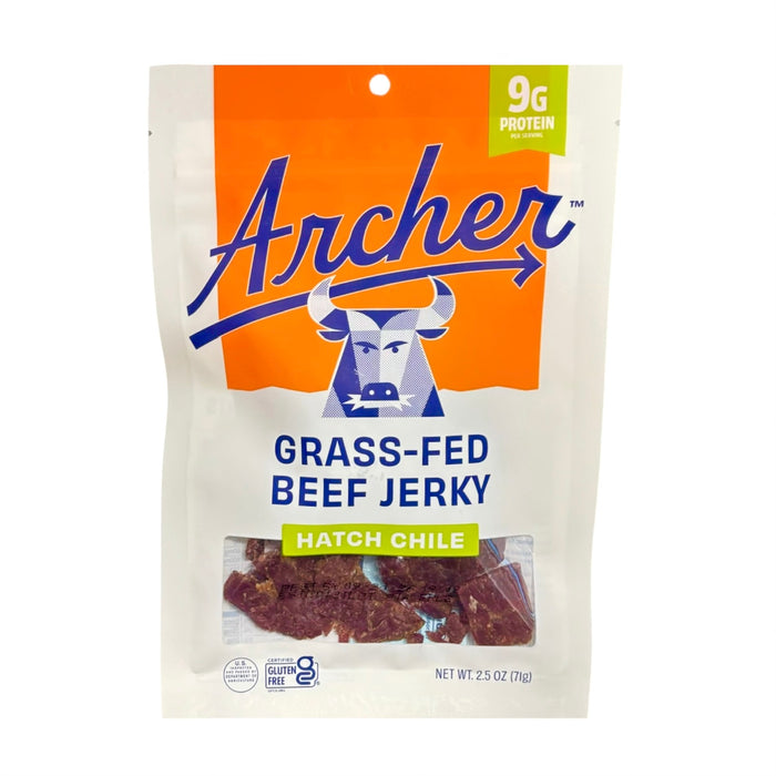 Archer Def Beef Jerky Hatch Chile 2.5Oz