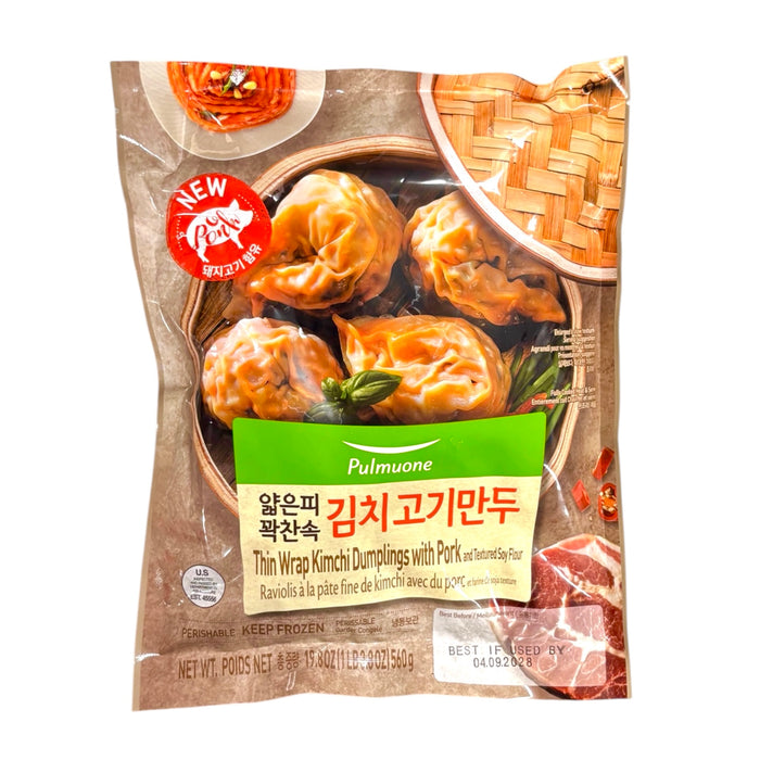 Pmo Thinwrap Kimchi Pork Dumpling 19.8Oz
