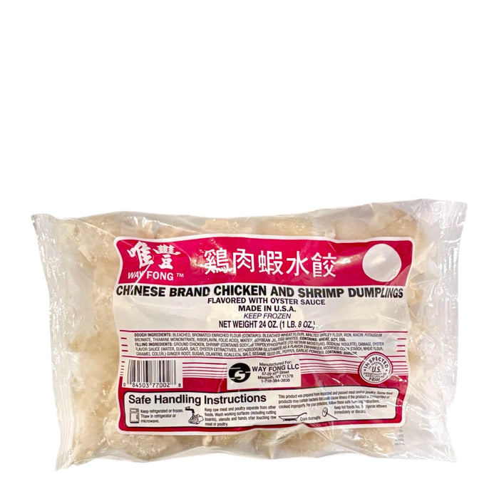 Way Fong Chicken & Shrimp Dumpling 24Oz