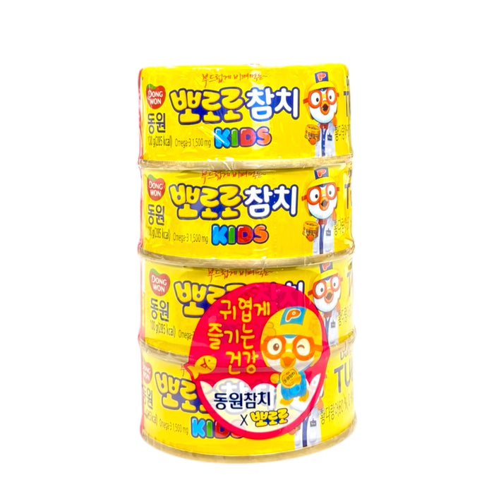 Dongwon Tuna Poporo For Kids 4Pack3.52Oz