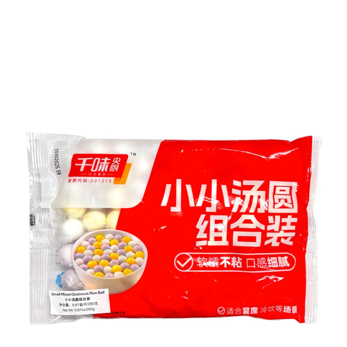 Qw Small Mixed Glutinous Riceball 9.87Oz