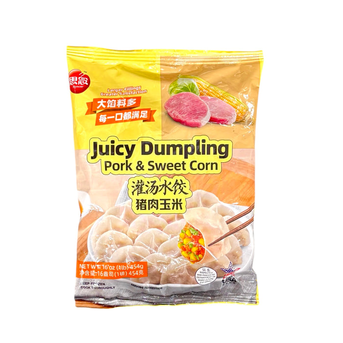 Synear Pork Sweet Corn Dumpling 16Oz