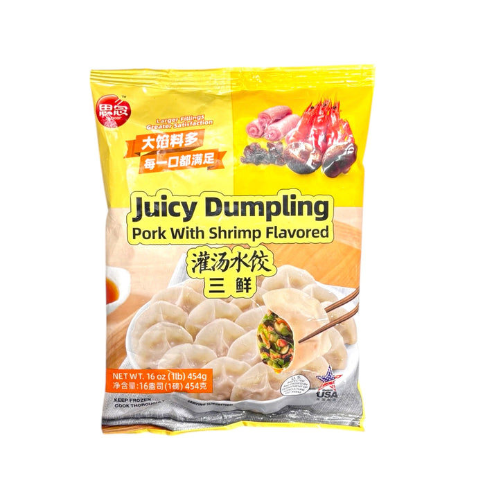 Synear Pork Dumpling with Shrimp Flavored 454g
