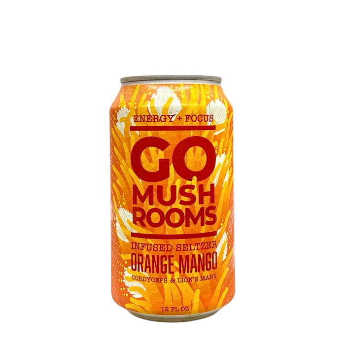 Go Mushrooms Orange Mango 12Oz