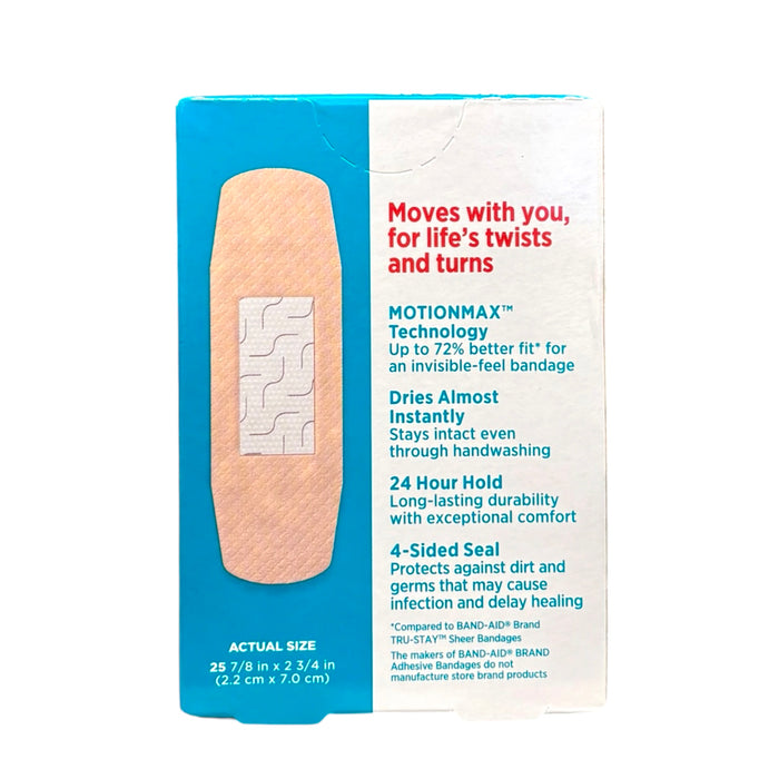 Johnson Band Aid Skin-Flex 25Ct