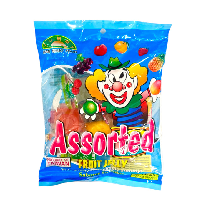 Han Shuo Assorted Fruit Jelly 300G