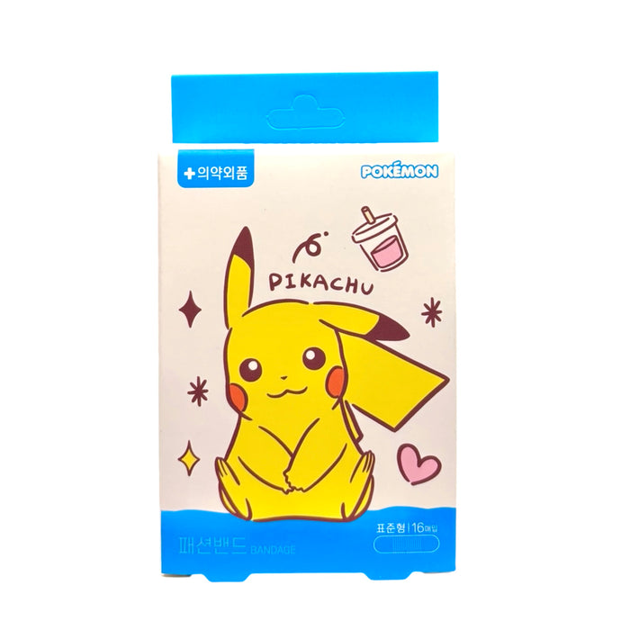 Pokemon Bandaid Blue 16 Count