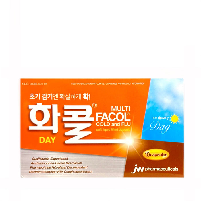 Multi Facol Cold And Flu 10Capsules