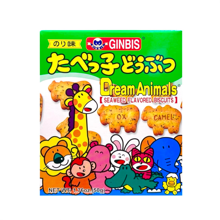 Ginbis Dream Animals Seaweed 1.76Oz