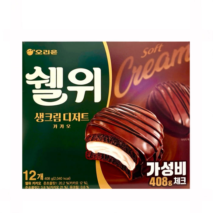 Orion Choco Cake With Cream Filling 408G