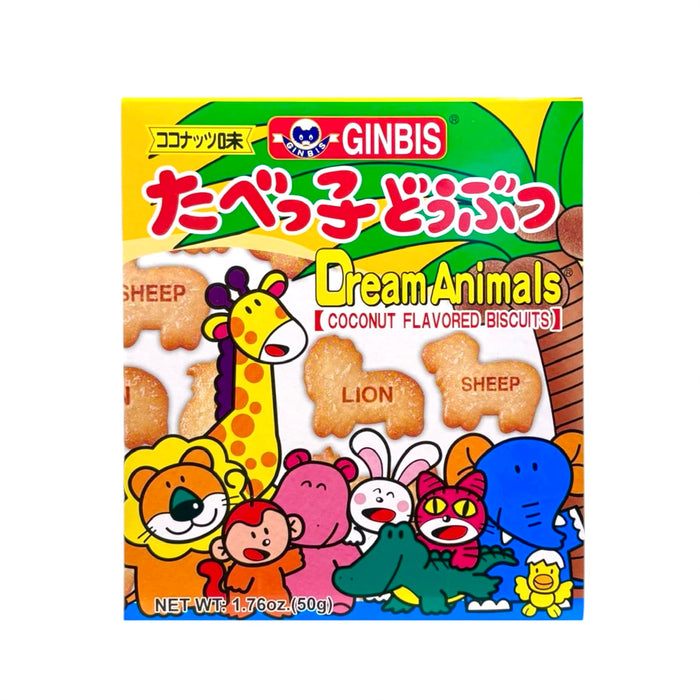 Ginbis Dream Animals Coconut 1.76Oz