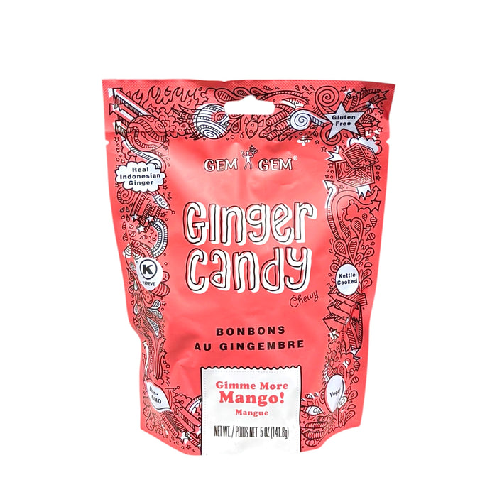 Gem Gem Ginger Candy Mango 5Oz
