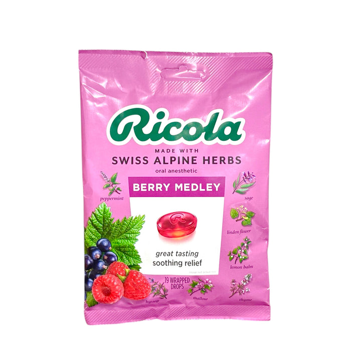Ricola Berry Medley 19Drops