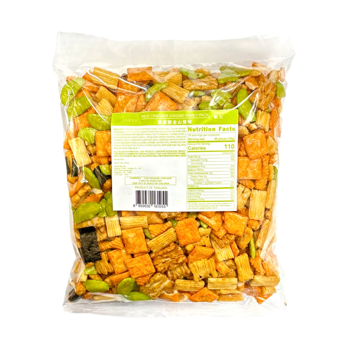 Toko Rice Cracker Wasabi 16Oz
