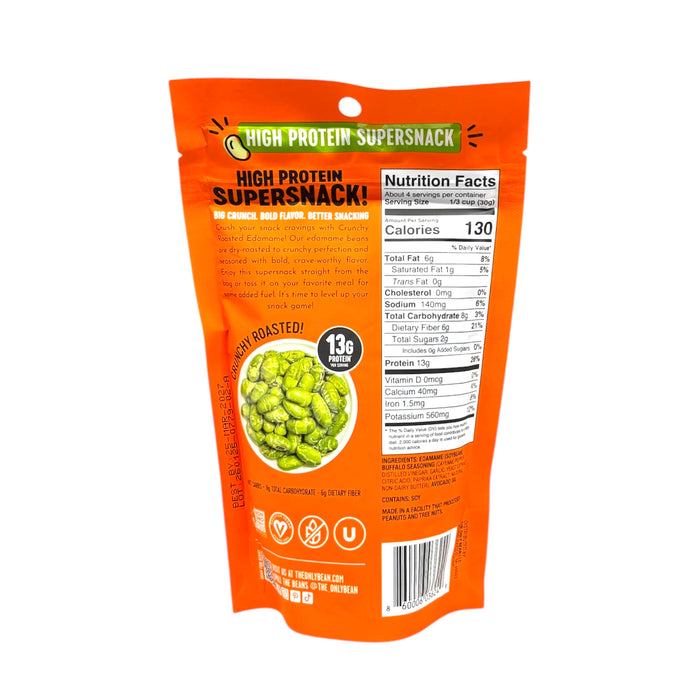 The Only Bean Rstd Edamame Buffalo 4Oz
