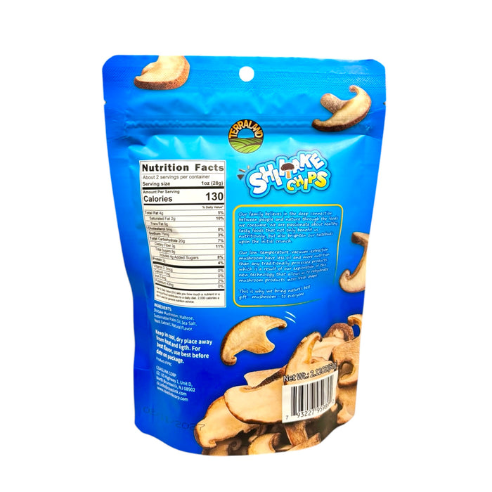 Terraland Shitake Chips(Sea Salt) 60G
