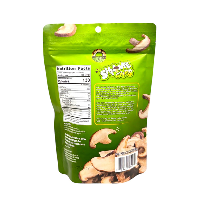 Terraland Shiitake Chips Wasabi 60G