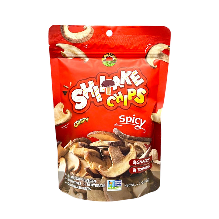 Terraland Shiitake Chips Spicy 60G