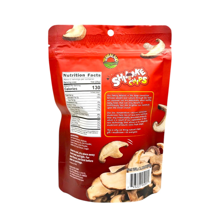 Terraland Shiitake Chips Spicy 60G
