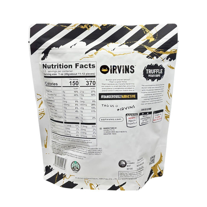 Irvins Potato Chips Truffle 2.5Oz