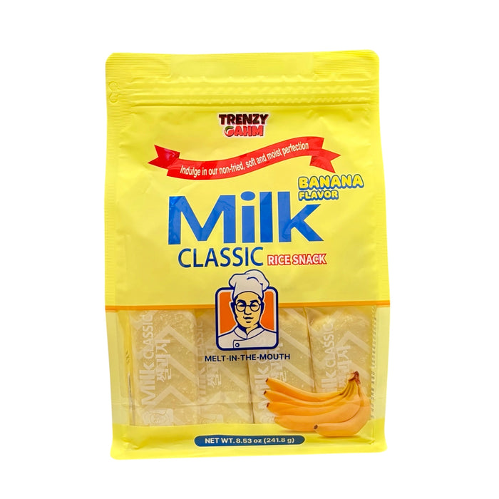 Trenzy Milk Banana Rice Snack 8.53Oz