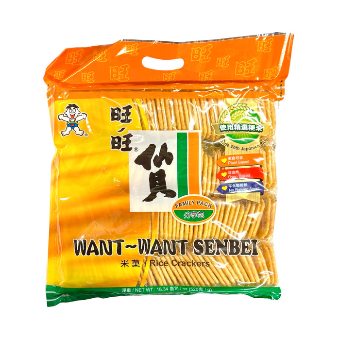 Want Want Rice Cracker 520G