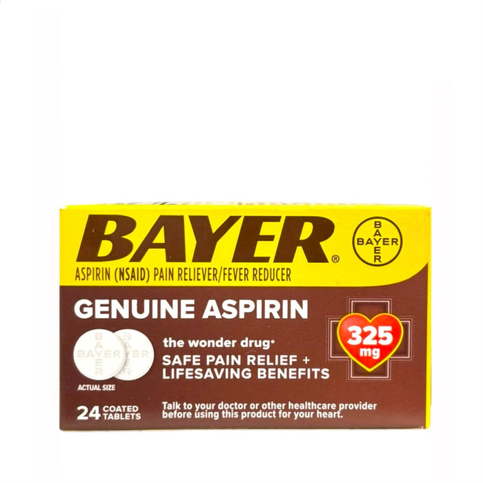 Bayer 325Mg 24 Tablets