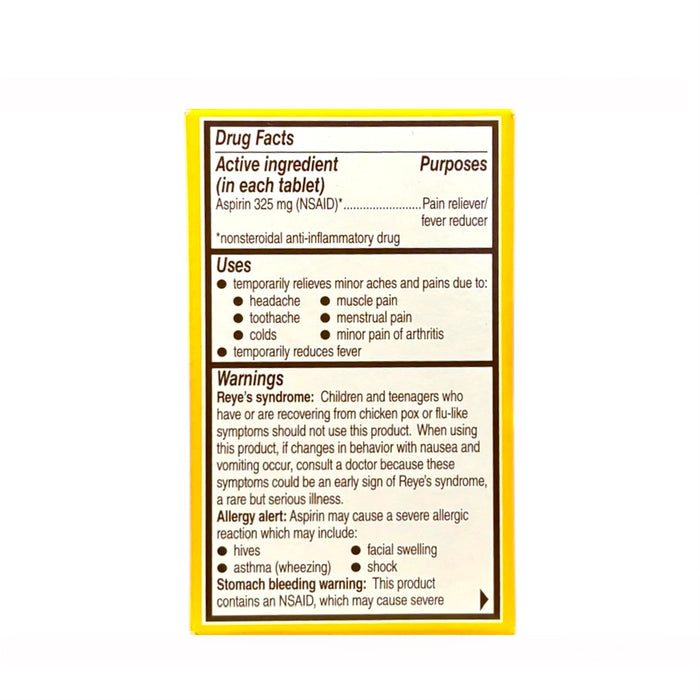 Bayer 325Mg 24 Tablets