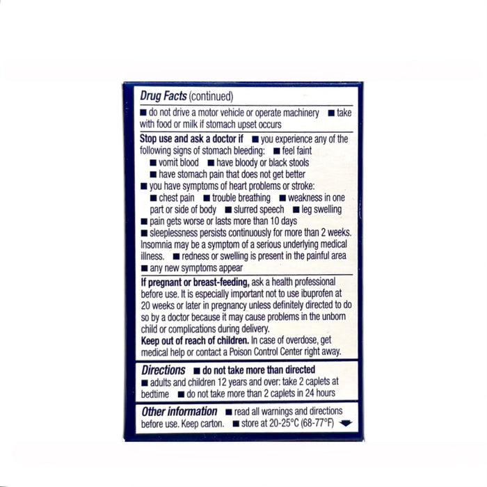 Advil Pm 20 Caplets