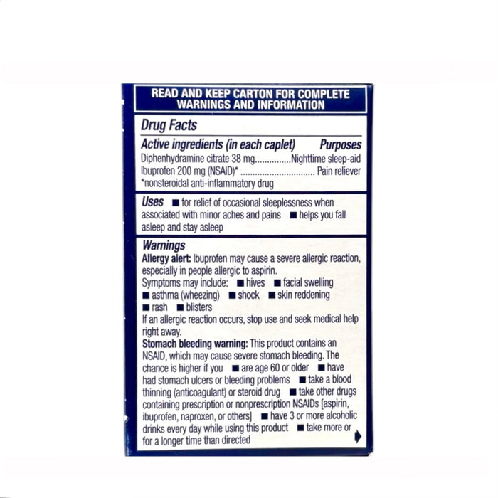 Advil Pm 20 Caplets