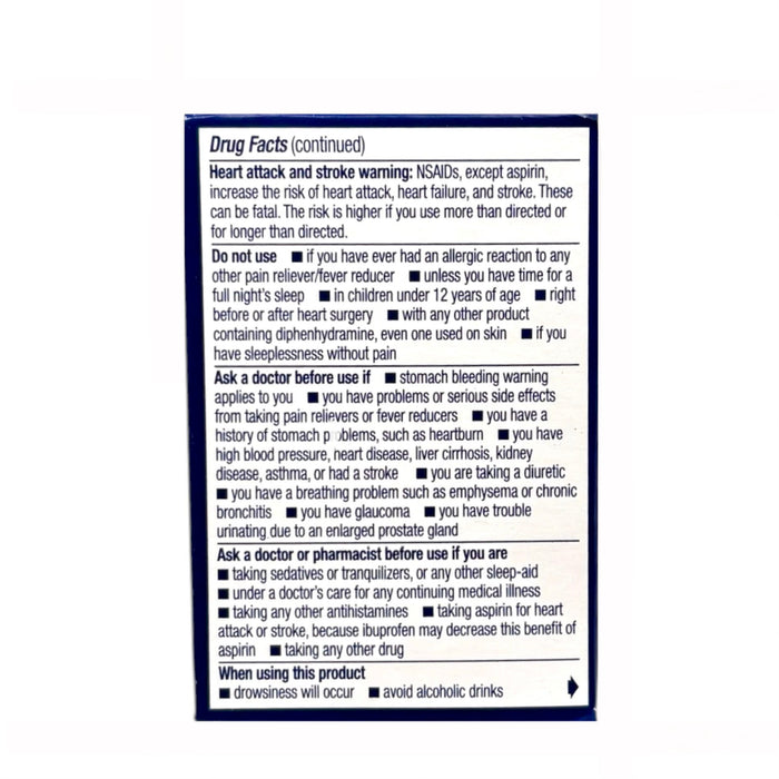 Advil Pm 20 Caplets