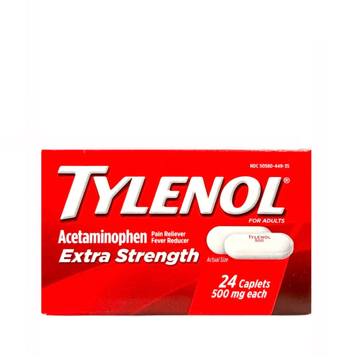 Tylenol Extra Strength 24Caps/500Mg
