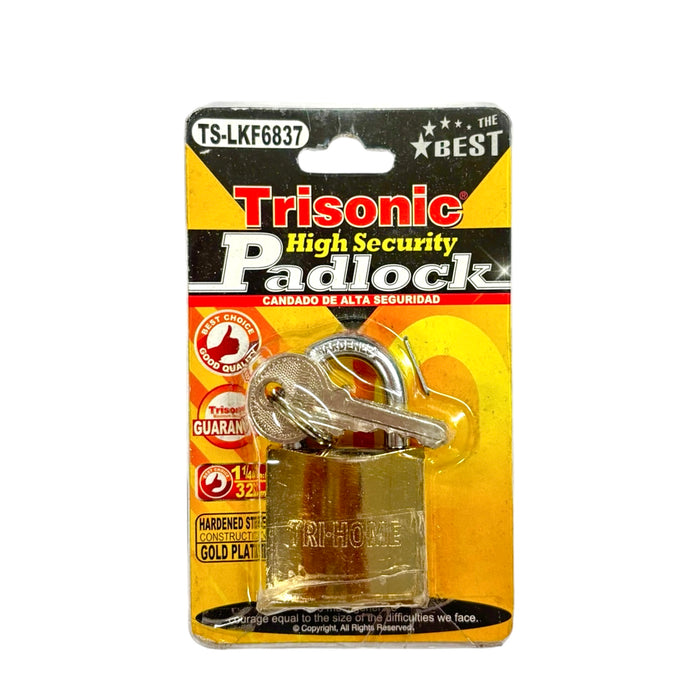Trisonic High Security Padlock  32Mm