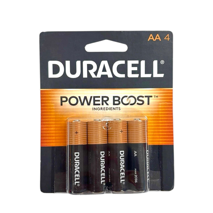 Duracell Aa  Alkaline Batteries 4Pcs