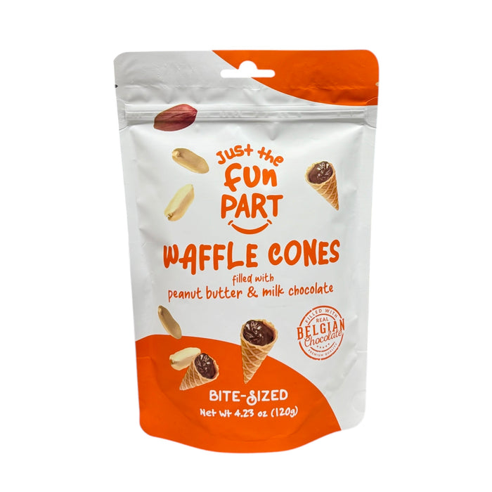 Fp Waffle Cones Peanut Butter  4.23Oz