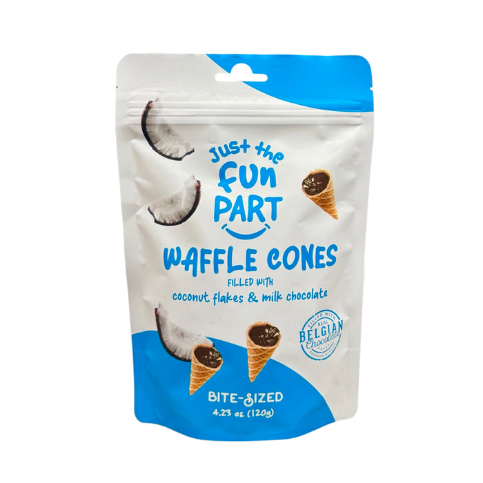 Jtfp Waffle Cones Coconut W/ Choco 120G