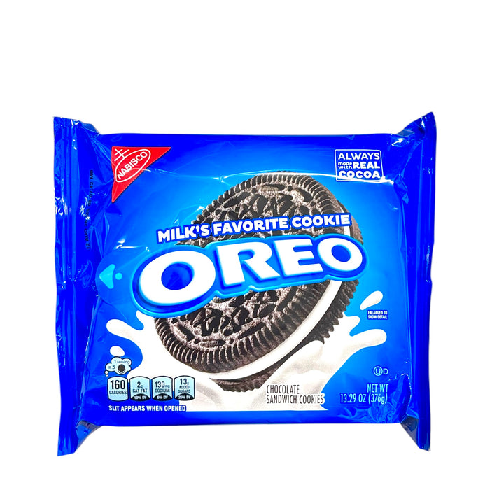 Nabisco Oreo Choc Sandwich Cookies 376G