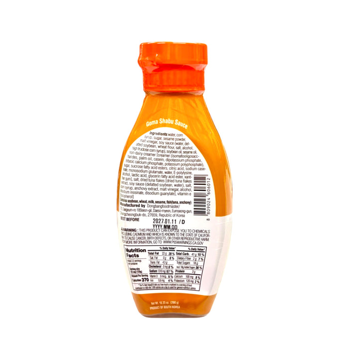 Dongbang Goma Shabu Sauce 10.23Oz