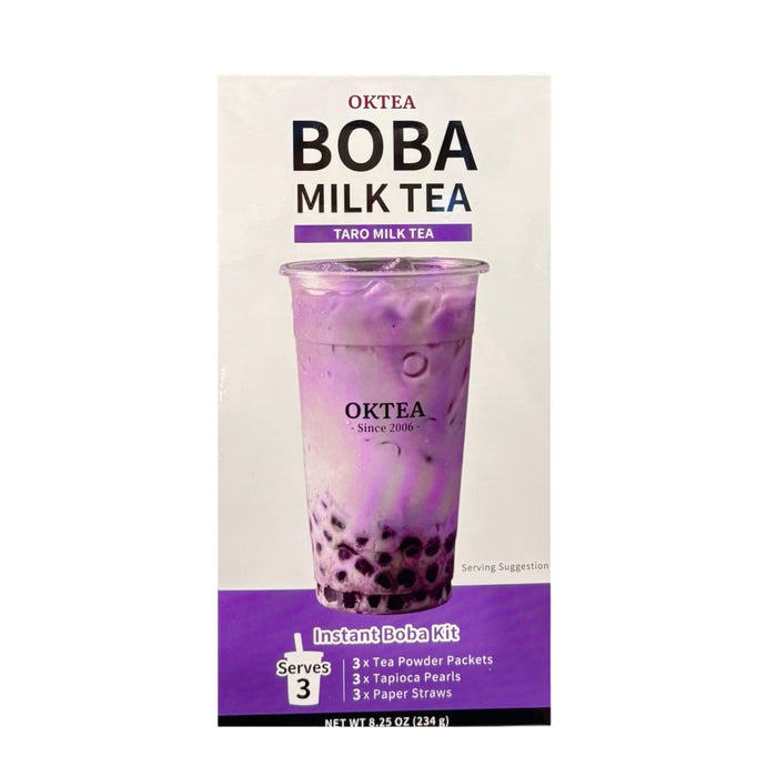 Oktea Boba Taro Milk Tea 234G