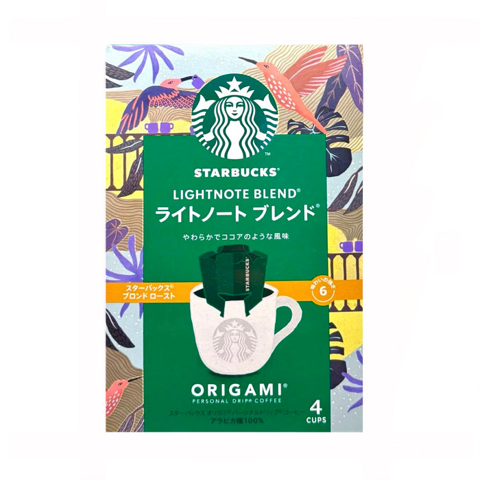 Starbucks Lightnote Blend Origami  4Cup