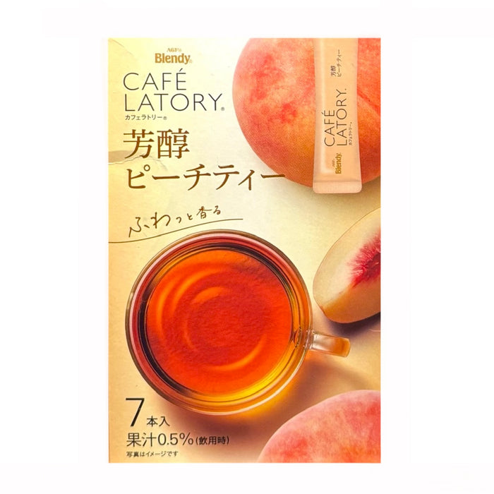 Agf Blendy Cafe Latory Peach Tea 1.6Oz