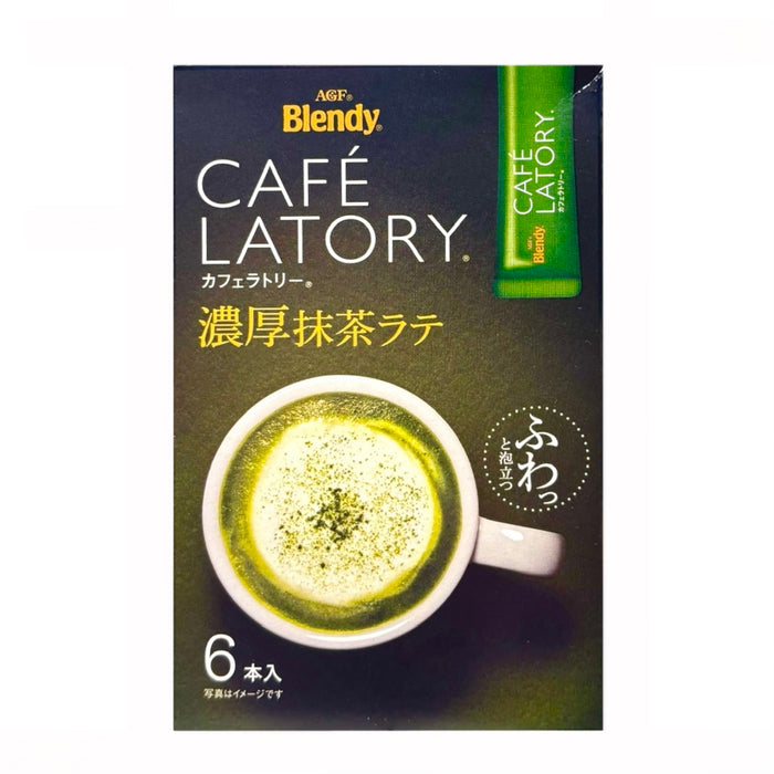 Agf Cafe Latory Green Tea Latte  72G