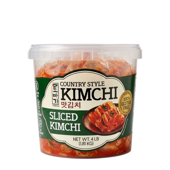 Tobagi Country Style Sliced Kimchi 4lbs