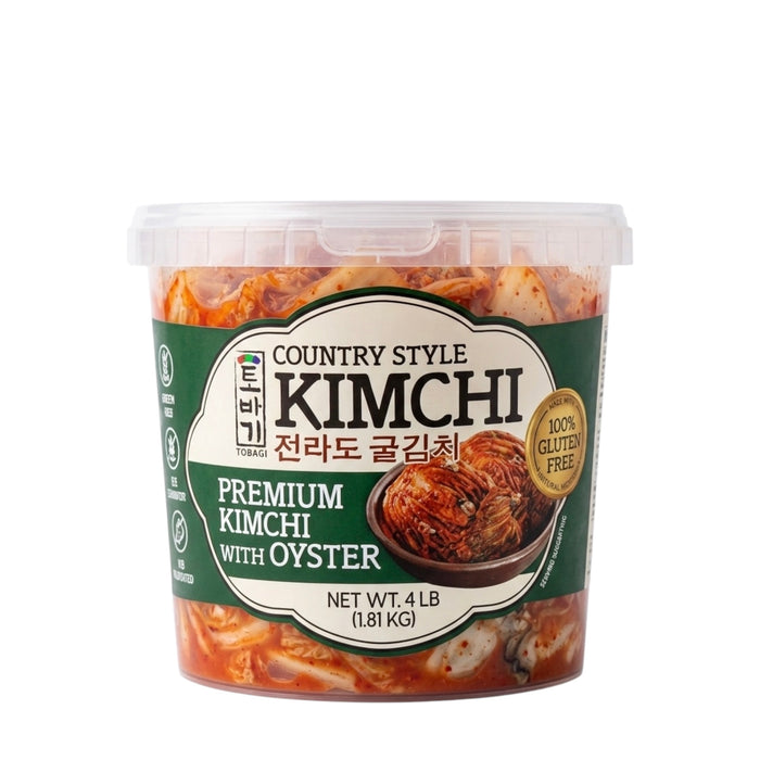 Tobagi Country Style Premium Kimchi with Oyster 4lbs