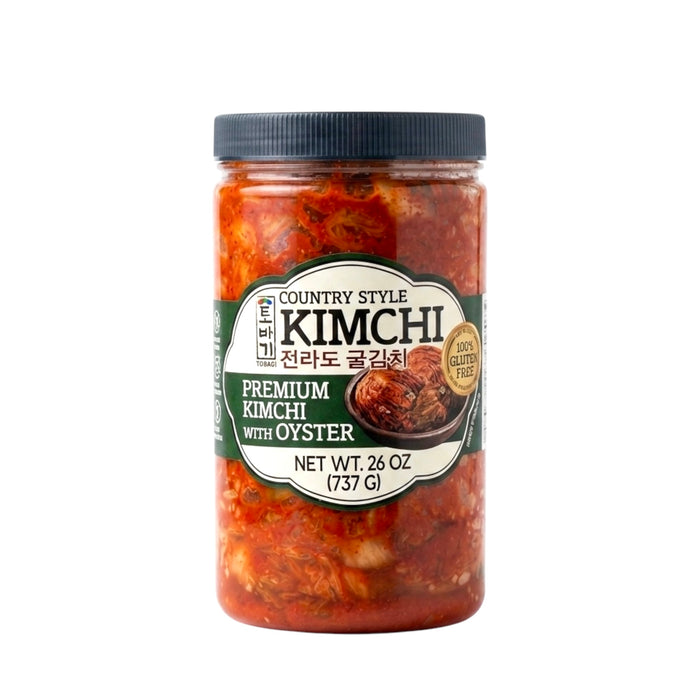 Tobagi Country Style Premium Kimchi with Oyster 26oz