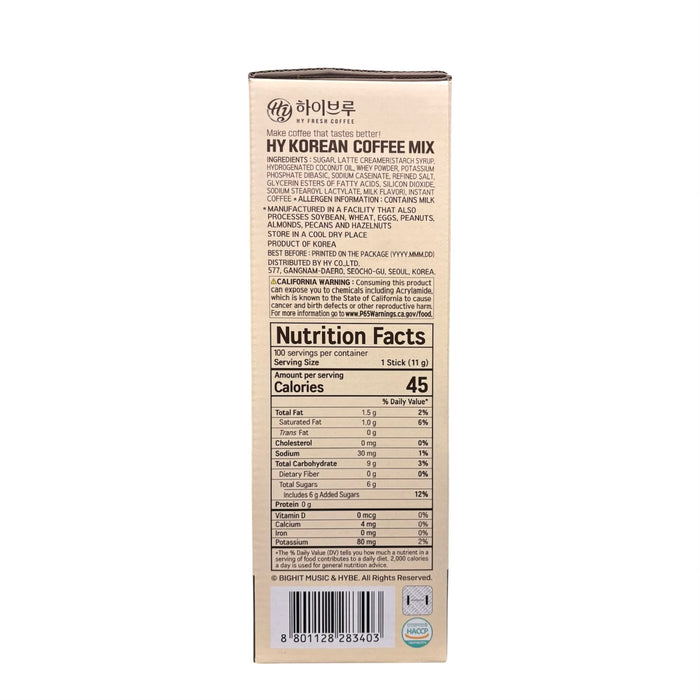 Bts Coffee Mix 3In1 100Sticks