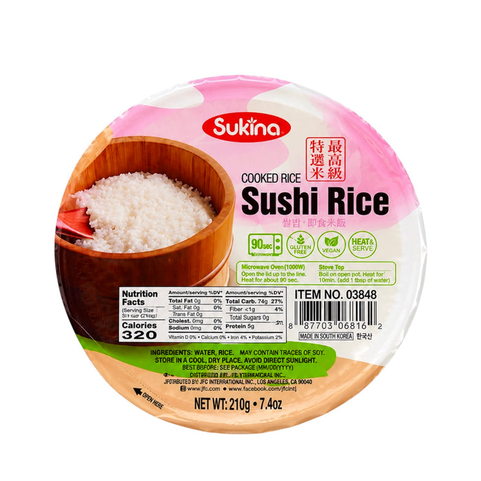 Sukina Sushi Rice 7.4Oz