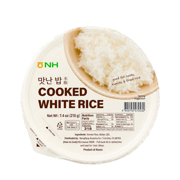 Nh Cooked White Rice 210G