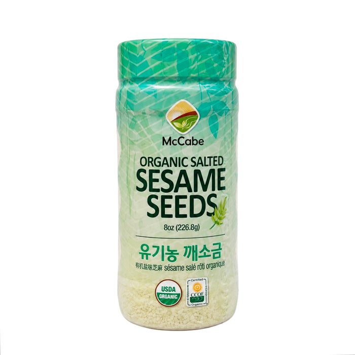 Mccabe Organic Salted Sesame Seed 8oz